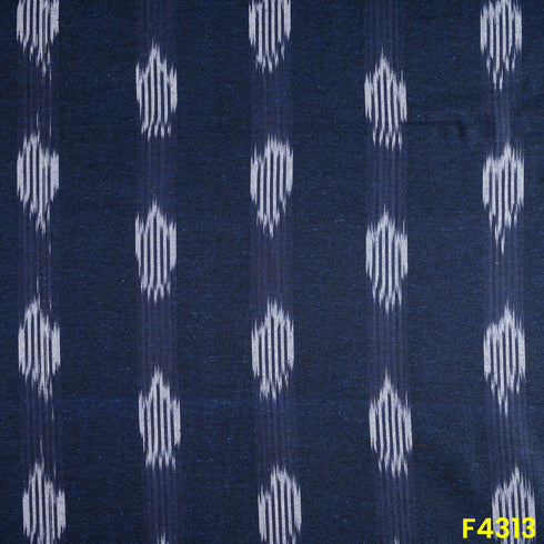 Ikkat  Handloom Cotton Fabric-F4313